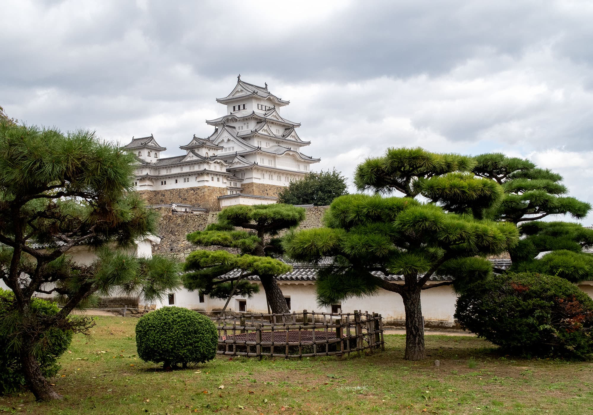 Himeji Castle i Kyoto, Japan